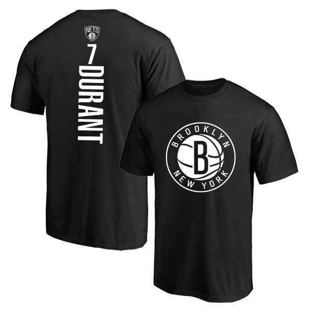 Brooklyn Nets 7 Kevin Durant Black T-Shirts,We sell and wholesale Brooklyn Nets 7 Kevin Durant Black T-Shirts on line form chian!